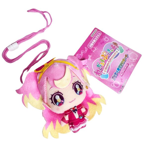 Wonderful Pretty Cure Inukai Komugi Plush Mascot Mini Pouch - Picture 1 of 4